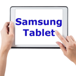 Übersicht Samsung Tablet